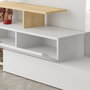 Hanah Home Ramda - Oak Hall Stand Blanco y Roble